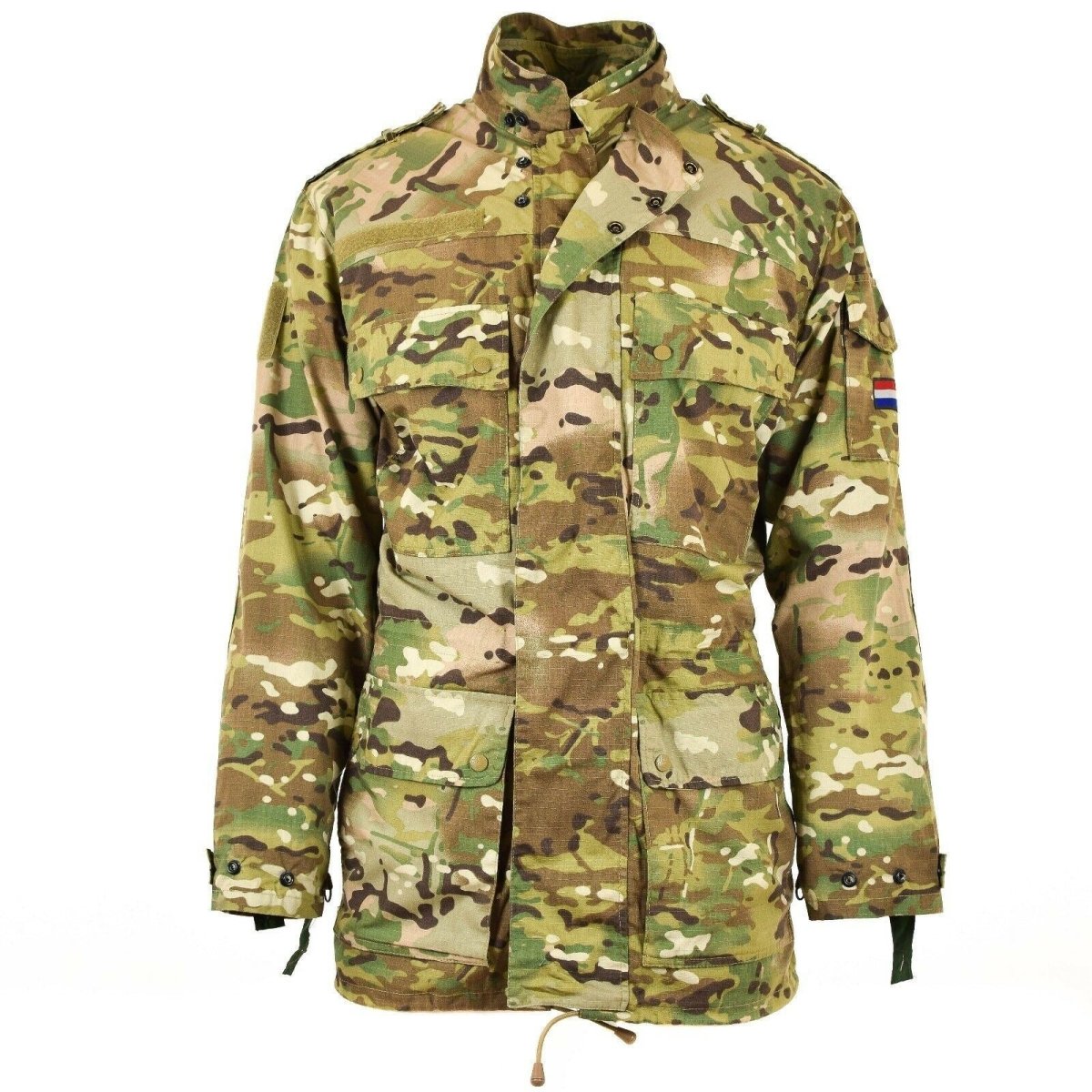Original Dutch army field RIP STOP JACKET MULTITARN M65 military parka liner NEW