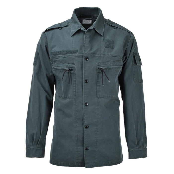 Original Dutch army green long sleeve shirts heavyweight tactical breathable - GoMilitar