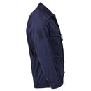 Original Dutch army jacket workwear blue uniform long sleeve military shirt - GoMilitar