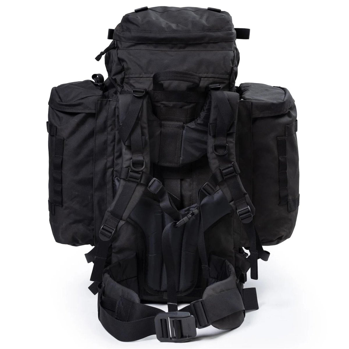 Original Dutch Military 40+20L Grand sac à dos de randonnée et de camping Noir