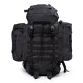 Original Dutch Military 40+20L Grand sac à dos de randonnée et de camping Noir