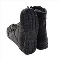 Botas de piloto de la Fuerza Aérea Militar Holandesa Originales Cuero Genuino Táctico Negro
