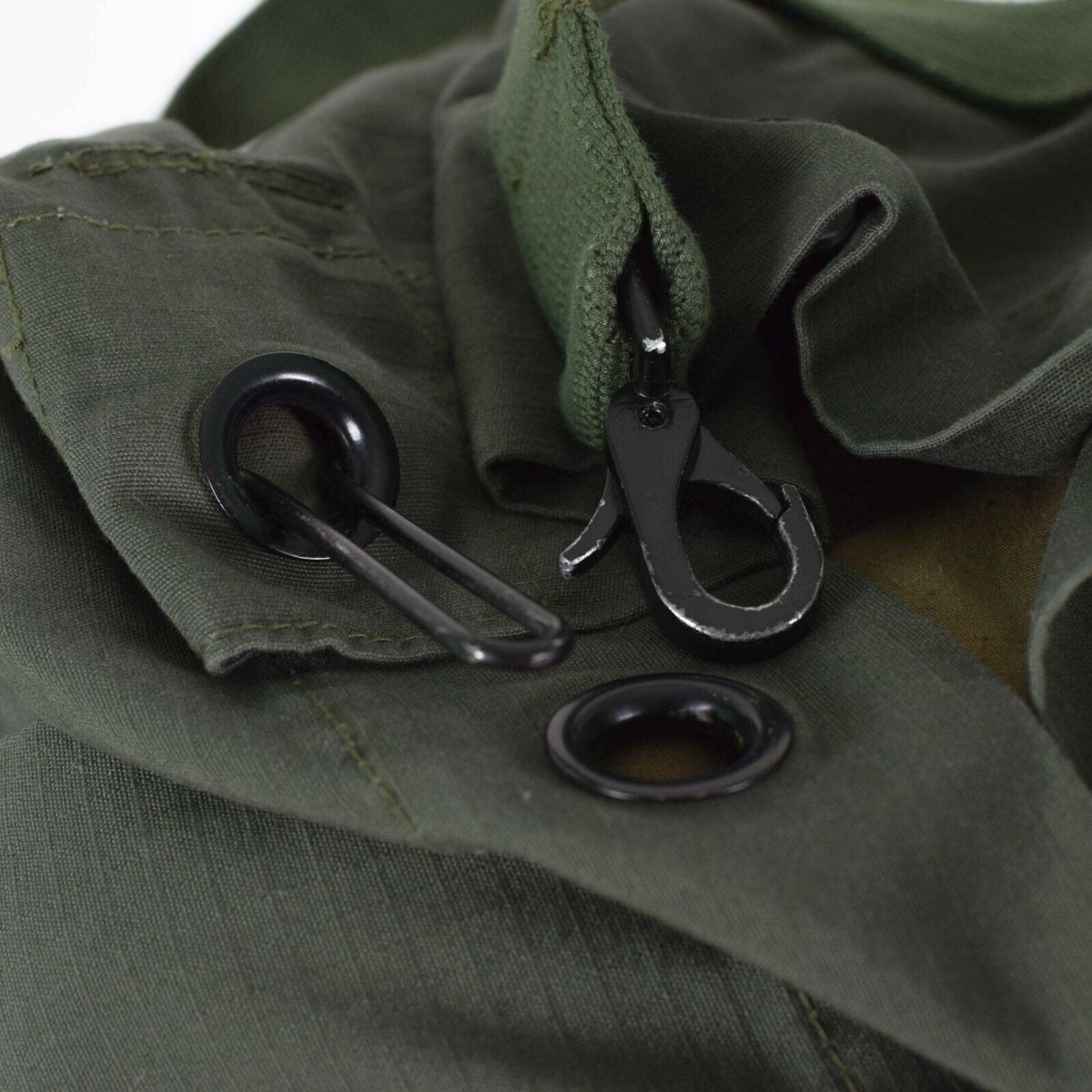 BASSO DUFFEL MILITARIO OLUNCH OLINE CHE 100LITERS RIPSTOP CANVAS KIT OLIVE