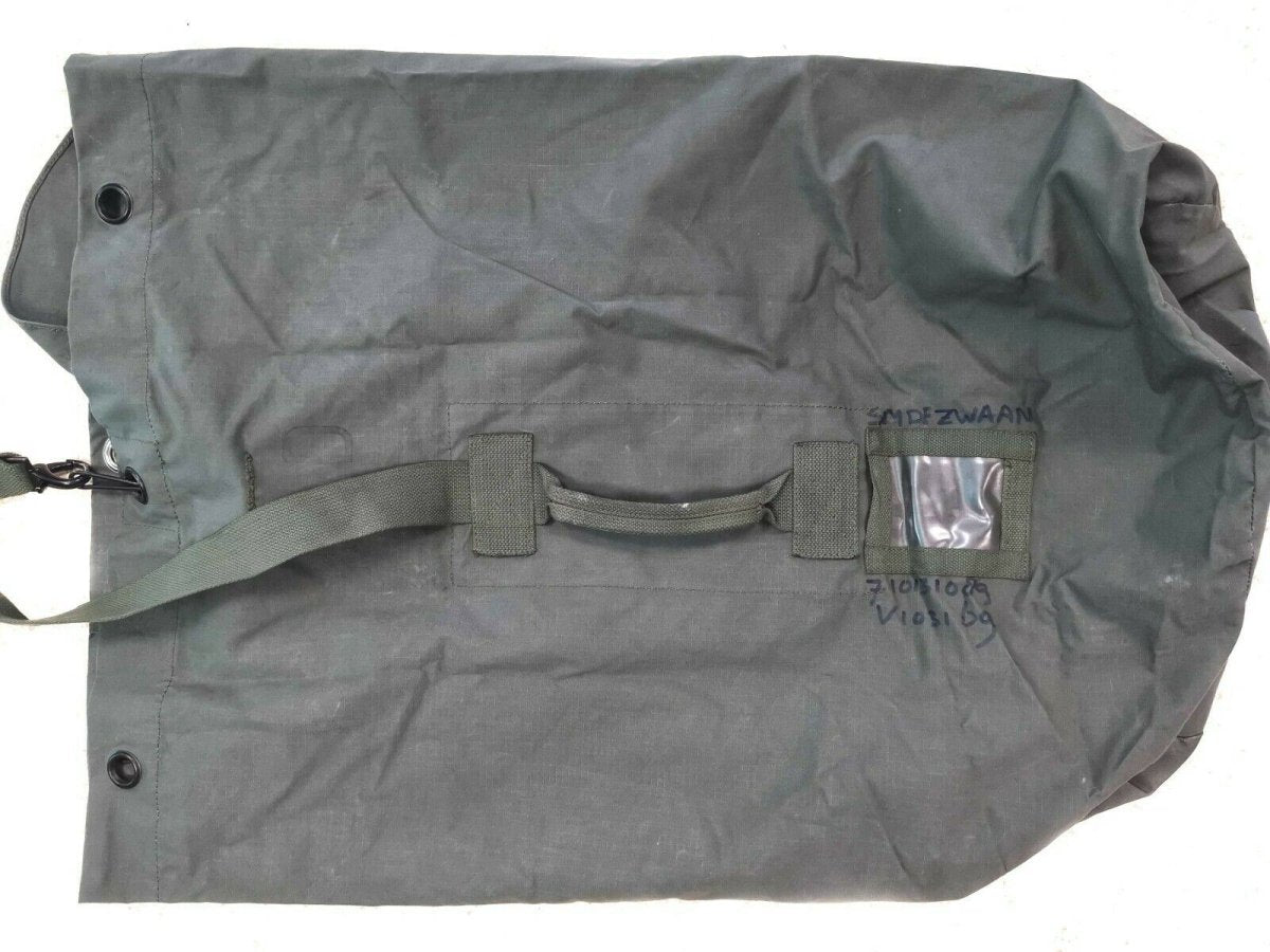 BASSO DUFFEL MILITARIO OLUNCH OLINE CHE 100LITERS RIPSTOP CANVAS KIT OLIVE