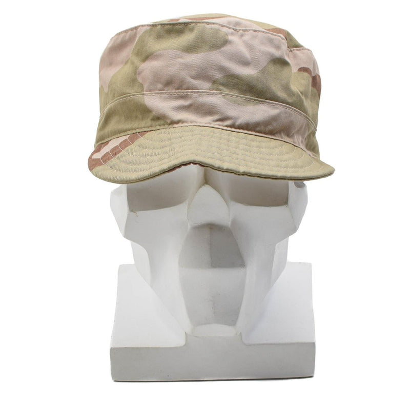 Original Dutch Military Fatigue Cap Outdoor Tactical Hat Desert Camouflage - GoMilitar