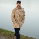 Posilleros de campo militar holandés originales Camufla