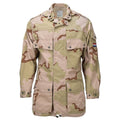 Couettes à manteau militaire néerlandais d'origine camouflage du désert de l'ourlet