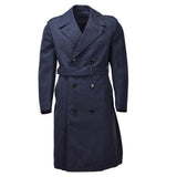 Original Dutch Military Formal Dress Coat Double Breasted Belted Blue