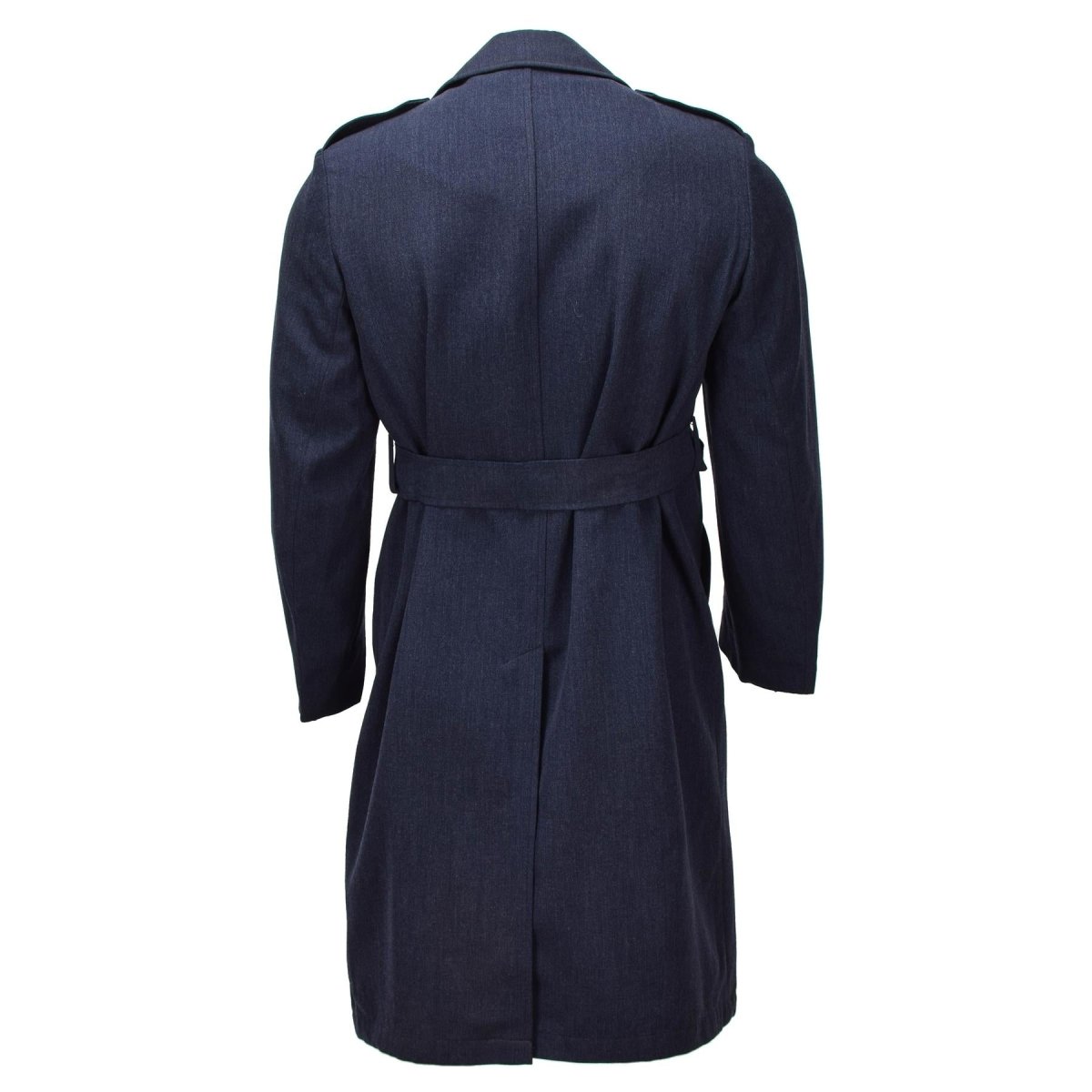 Original Dutch Military Formal Dress Coat Double Breasted Belted Blue