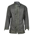 Liner militar holandés original Rain Chaqueta impermeable Se costuras con cinta de combate Oliva