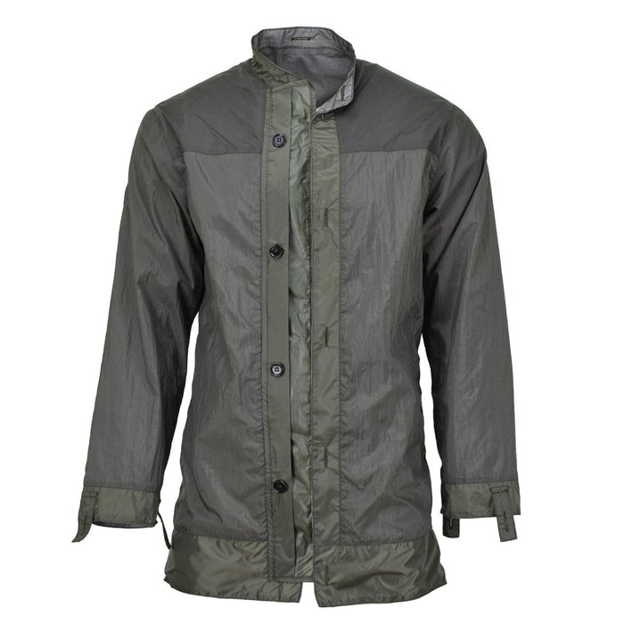 Original Dutch Military Liner Regenjacke wasserdicht versiegelte Nähte Combat Olive - GoMilitar