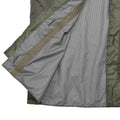 Liner militar holandés original Rain Chaqueta impermeable Se costuras con cinta de combate Oliva
