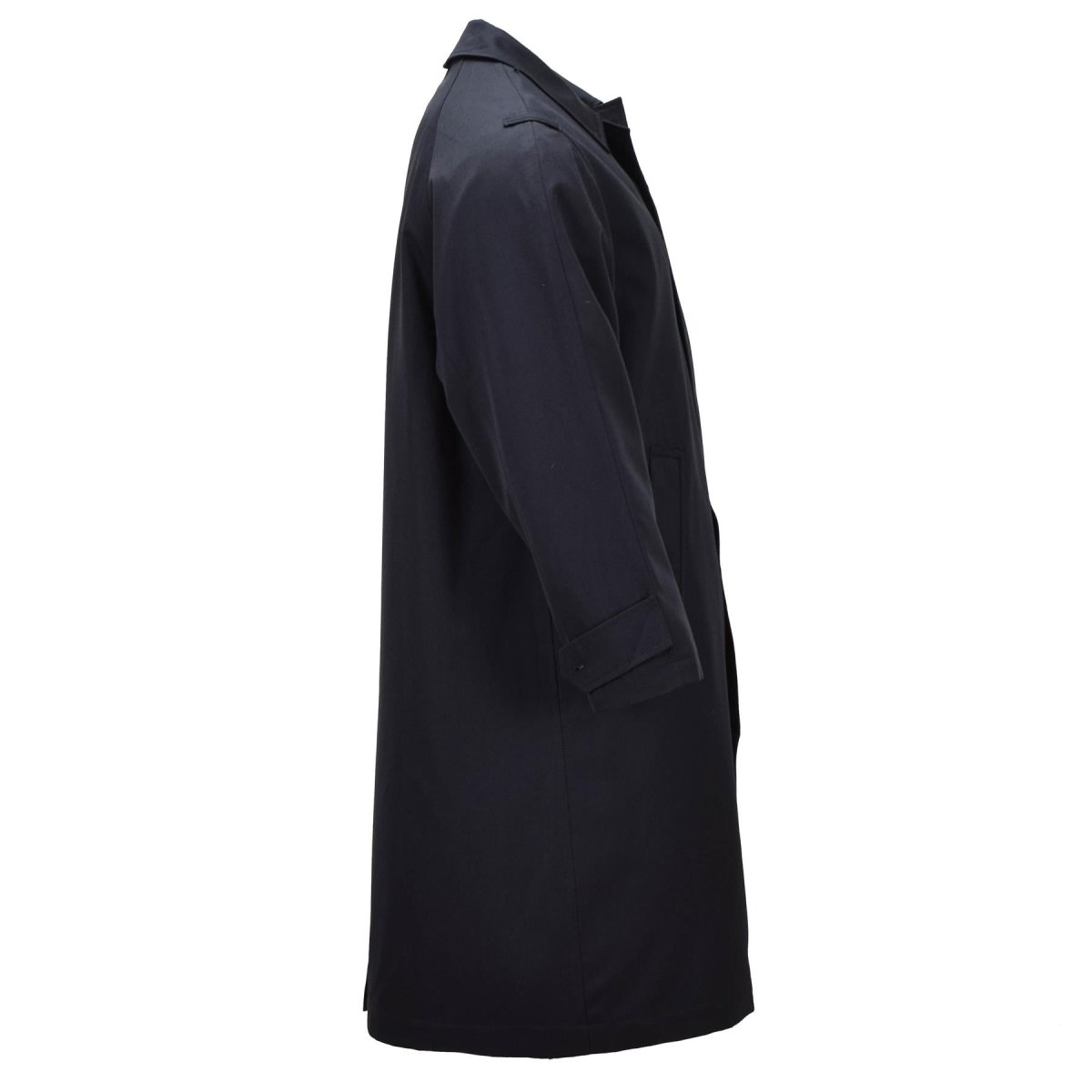 Original Dutch Military Long Dress Coat Formal Service Army Issue Black