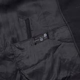 Original Dutch Military Long Wool Coat Double Breasted Army Surplus Issue Black