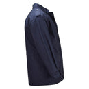 Original Dutch Military Parka Turn Down Collar Fisherman Logo Army Jacket Blue - GoMilitar