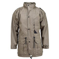 Parka militare olandese originale con fodera ufficiale caldo lungo la giacca kaki surplus