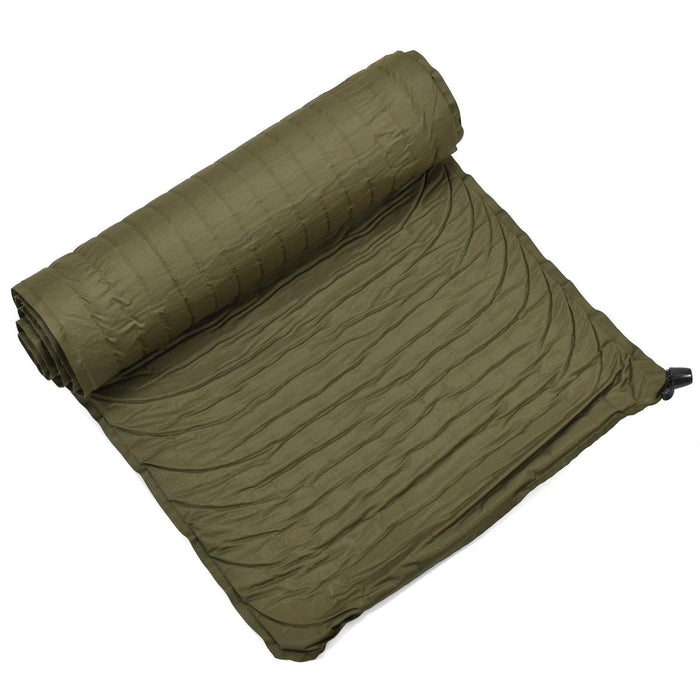 Original Dutch Military Sleeping Pad Roll-Up Camping Mat 180x50 cm Olive - GoMilitar