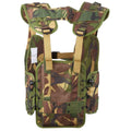 Original Dutch military tactical Vest woodland camouflage field troops equipment