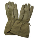 Original Dutch Military Winter ECWS Gloves Waterproof Goatskin Palm Olive - GoMilitar