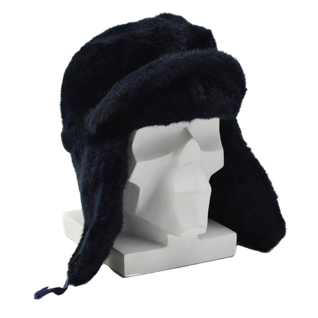 Original Dutch Police Winter Hat Fold Down Ear Flaps Reinforced Forehe ...