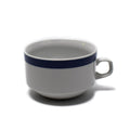 Taza de porcelana NVA original de Alemania del Este, excedente militar coleccionable