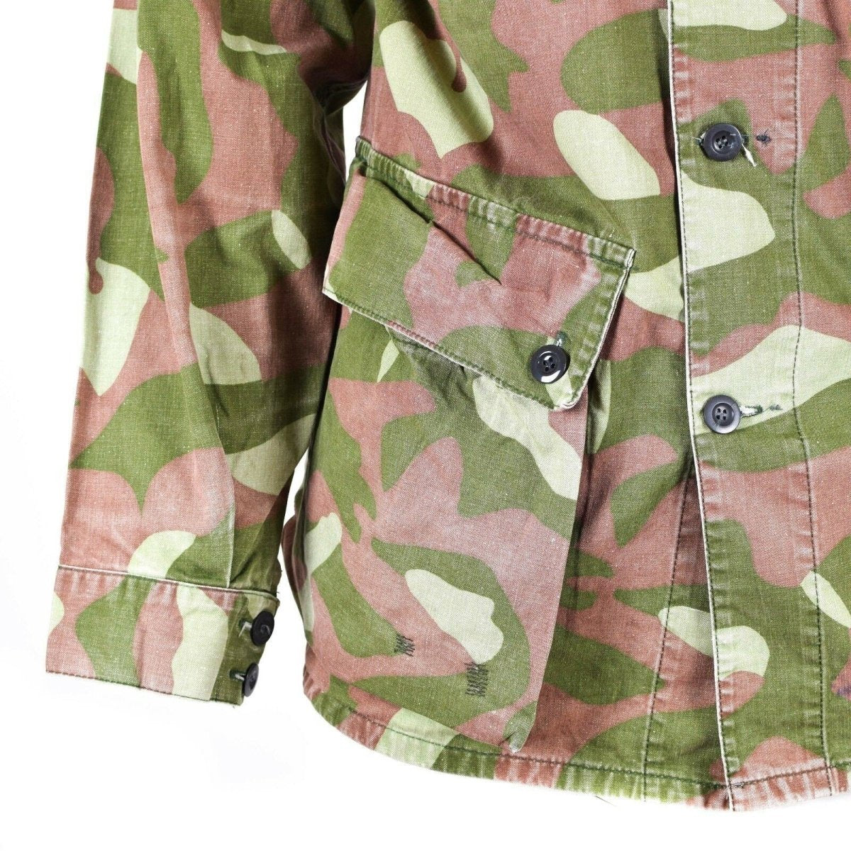Uniforme de camuflaje del ejército finlandés original M-62 Chaqueta de traje reversible Tamaños grandes