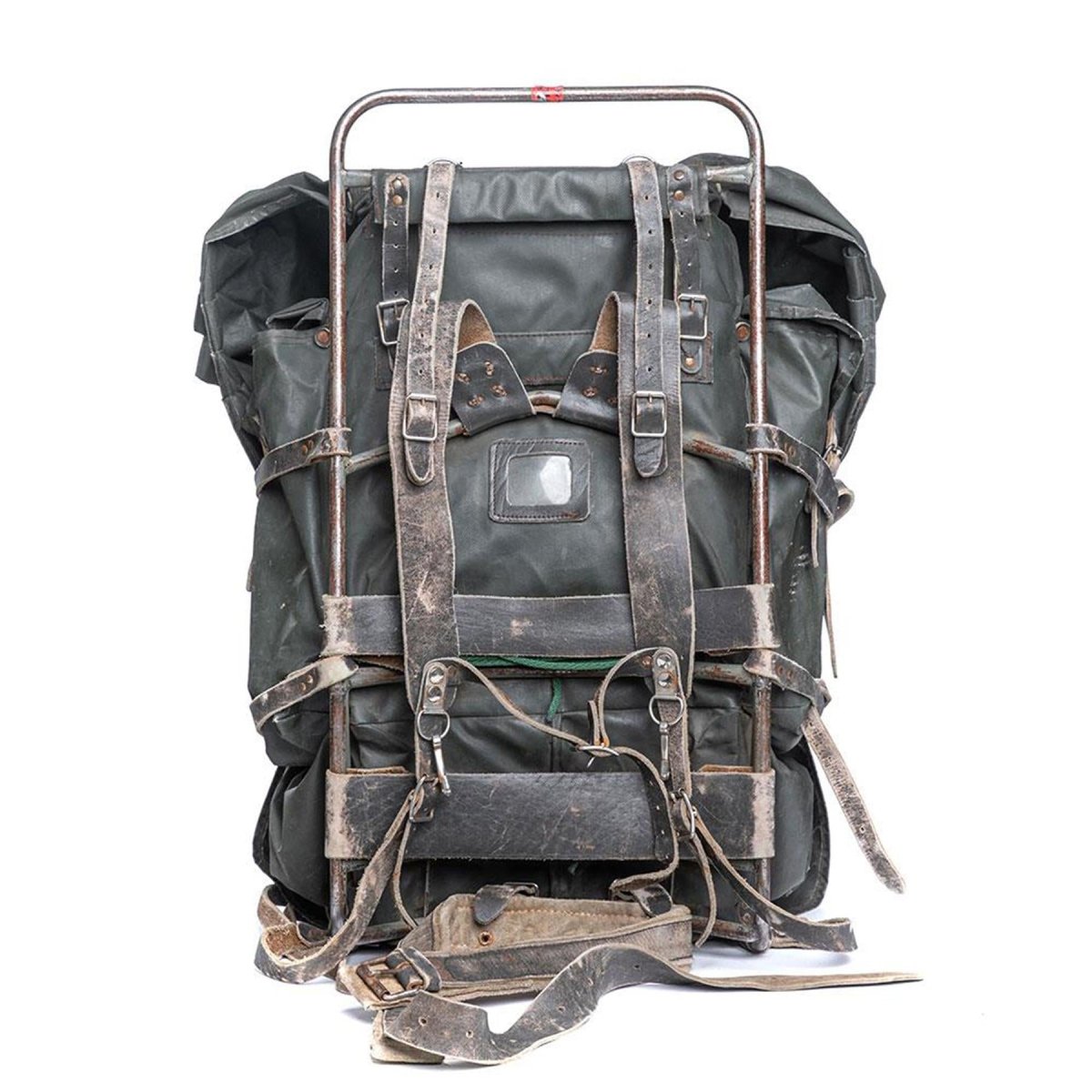 Metal Frame Backback Vintage metal frame backpack Original Finnish military framed - GoMilitar