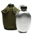 Ejército francés original bebiendo frasco botella de agua botella de comedor de comedor