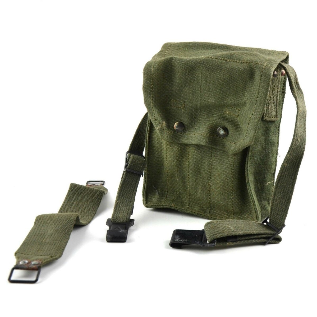 Original de la revista del ejército francés Mat de la bolsa de la bolsa de munición Caso 5 celdas Mag