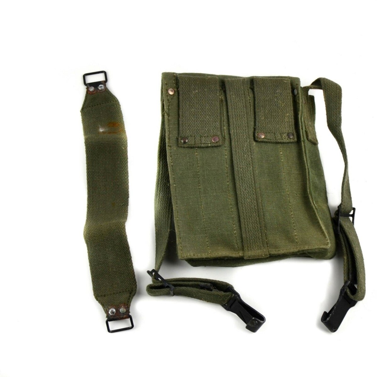 Original de la revista del ejército francés Mat de la bolsa de la bolsa de munición Caso 5 celdas Mag