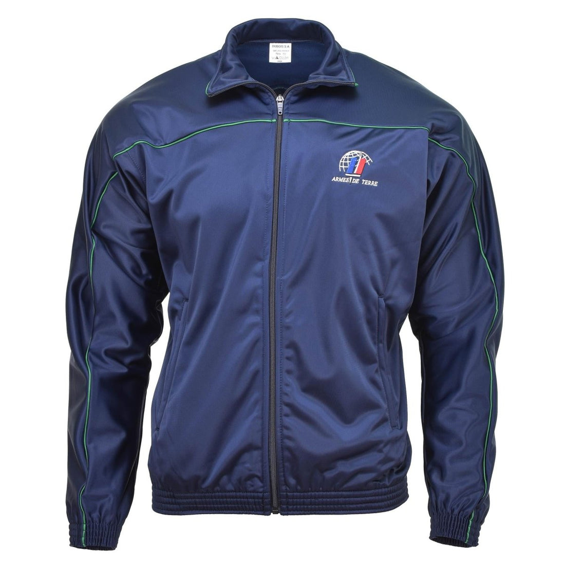 Veste de sport de survêtement originale de l'armée française, haut de costume de vêtements de sport, chemise bleue NEUF