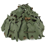 Fuerzas francesas originales Helm Camuflage Cubiería de vajilla enmascarado Olive Brown Nuevo