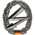 Berchetto dell'esercito tedesco originale BAP INSIGNIA BADGE COCCADA COMUNICAZIONE CORPS