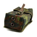 Pochette utilitaire originale de l'armée allemande Bundeswehr Flecktarn, sac de ceinture camouflage
