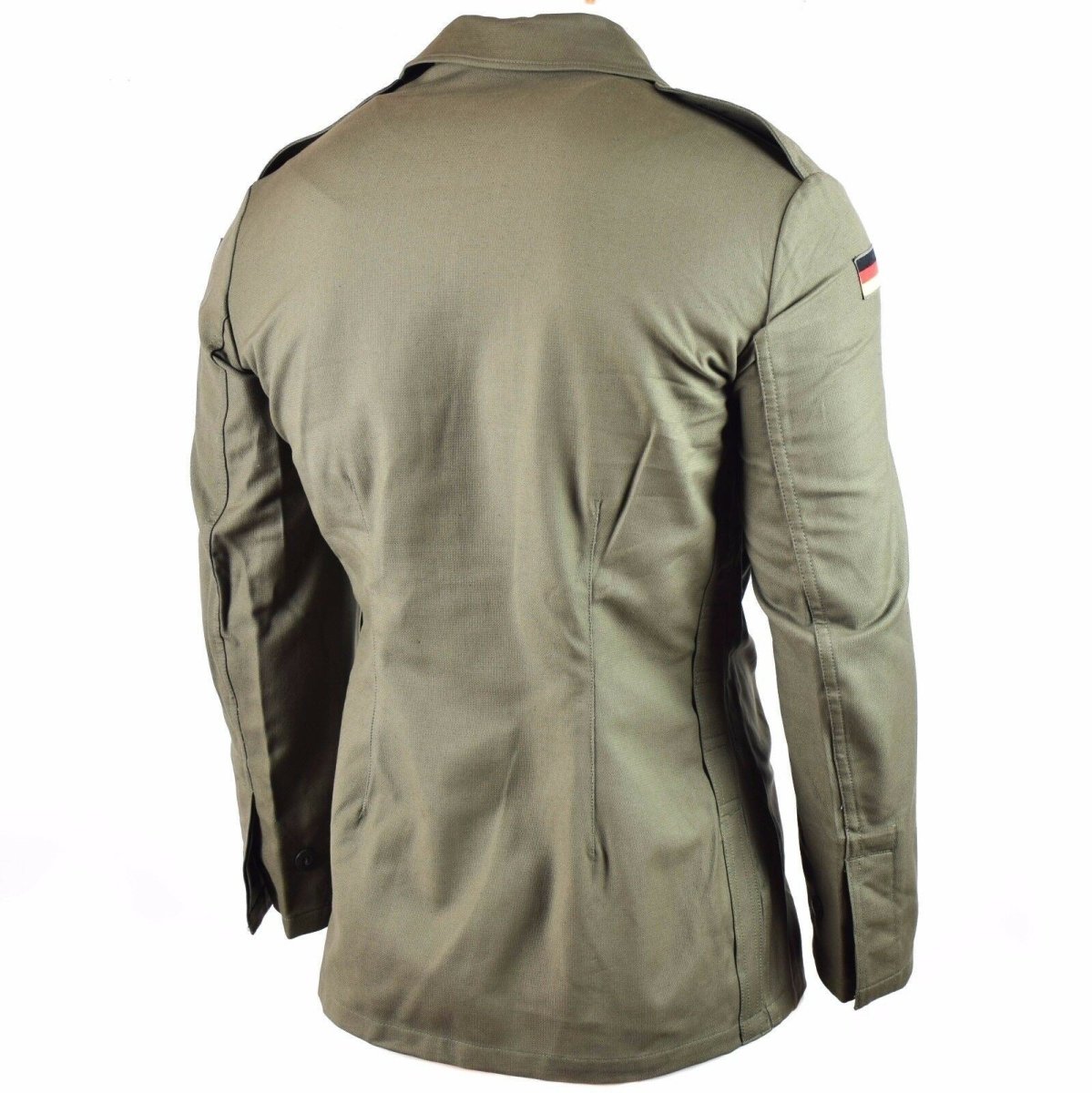 Veste Moleskine d'origine de l'armée allemande. Veste de campagne vintage BW olive drab