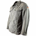 Veste Moleskine d'origine de l'armée allemande. Veste de campagne vintage BW olive drab