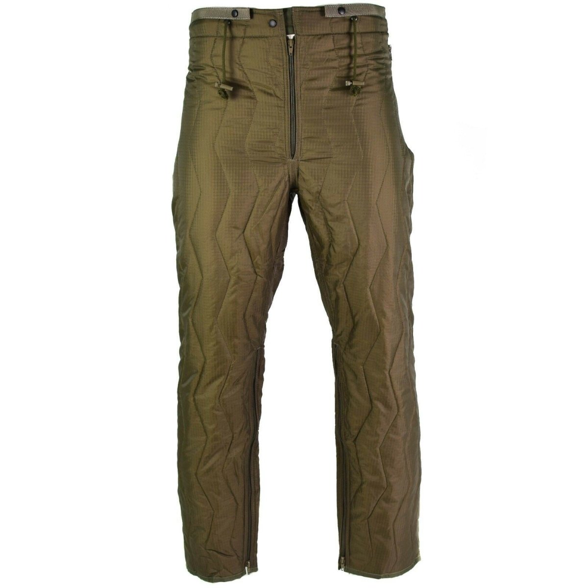 Origineel Duits leger gewatteerde broek voering broek innerlijke warmere thermische winter od