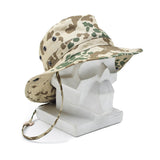 Chapeau de camping original de l'armée allemande avec camouflage tropical boonie, casquette d'extérieur pour la chasse et le camping, NEUF