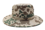 Chapeau de camping original de l'armée allemande avec camouflage tropical boonie, casquette d'extérieur pour la chasse et le camping, NEUF