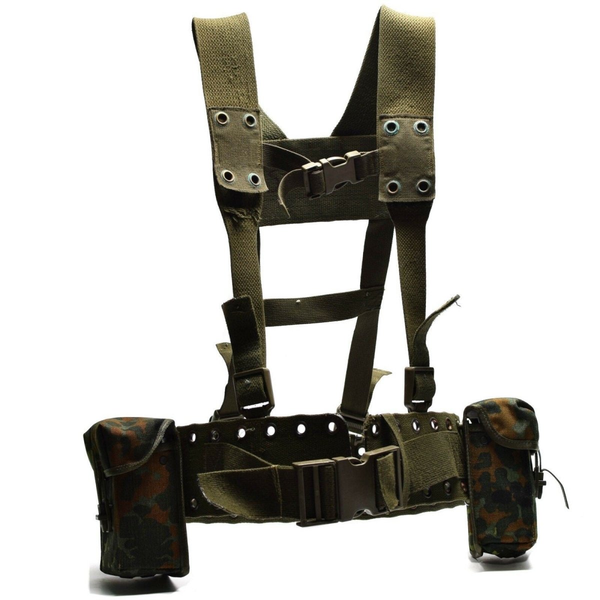 Military harness set Original German army Webbing system 4 pcs - GoMilitar