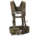 Kit de transport de charge pour harnais de ceinture tactique 4 pièces du système de sangles de l'armée allemande d'origine