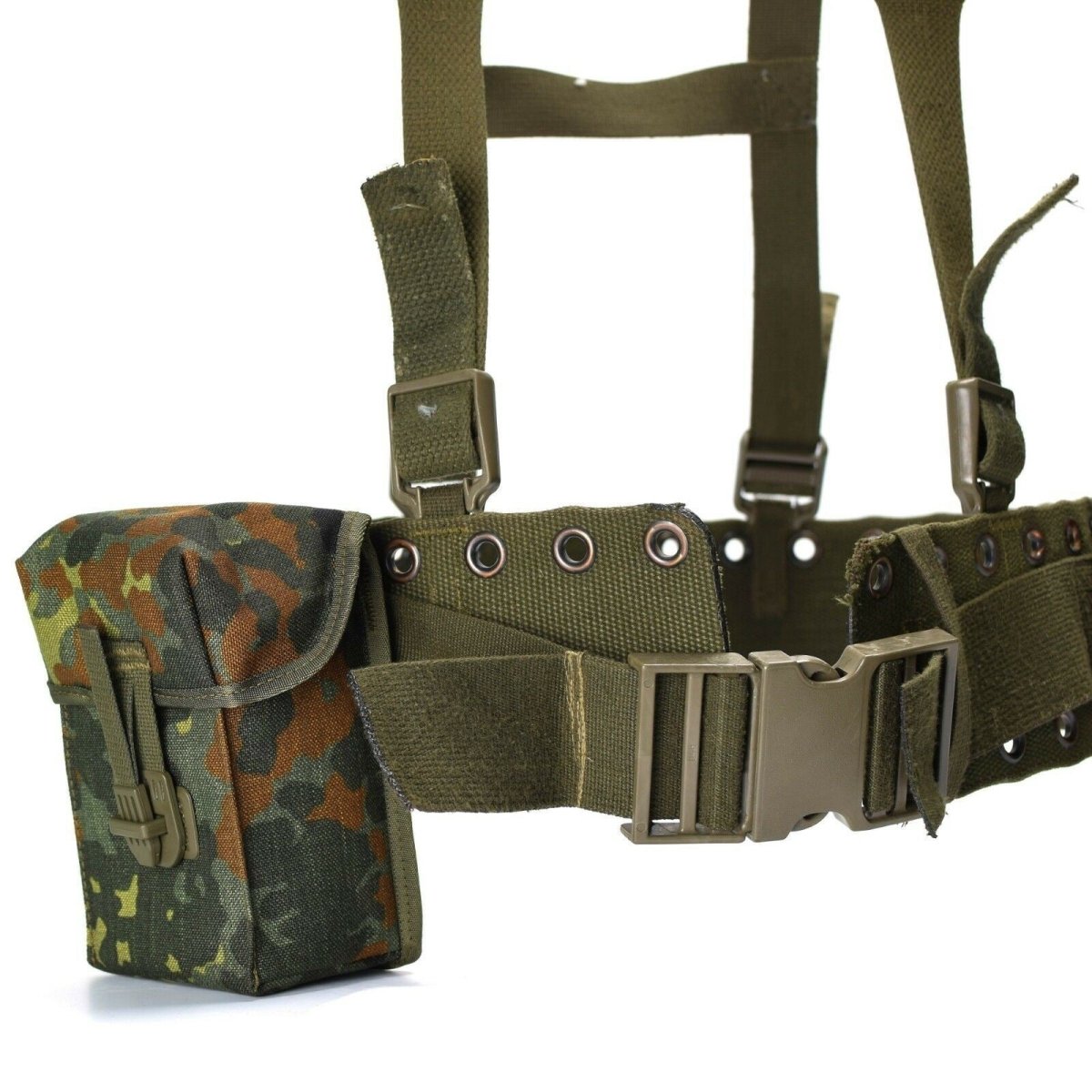 Military harness set Original German army Webbing system 4 pcs - GoMilitar