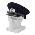 Original deutsches Justizdienst Mdl Schirmmütze Kordel NVA Soldat Abzeichen Blau