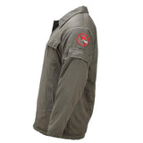 Original German Military DDR Field Coat Army Issue Vintage Surplus Olive