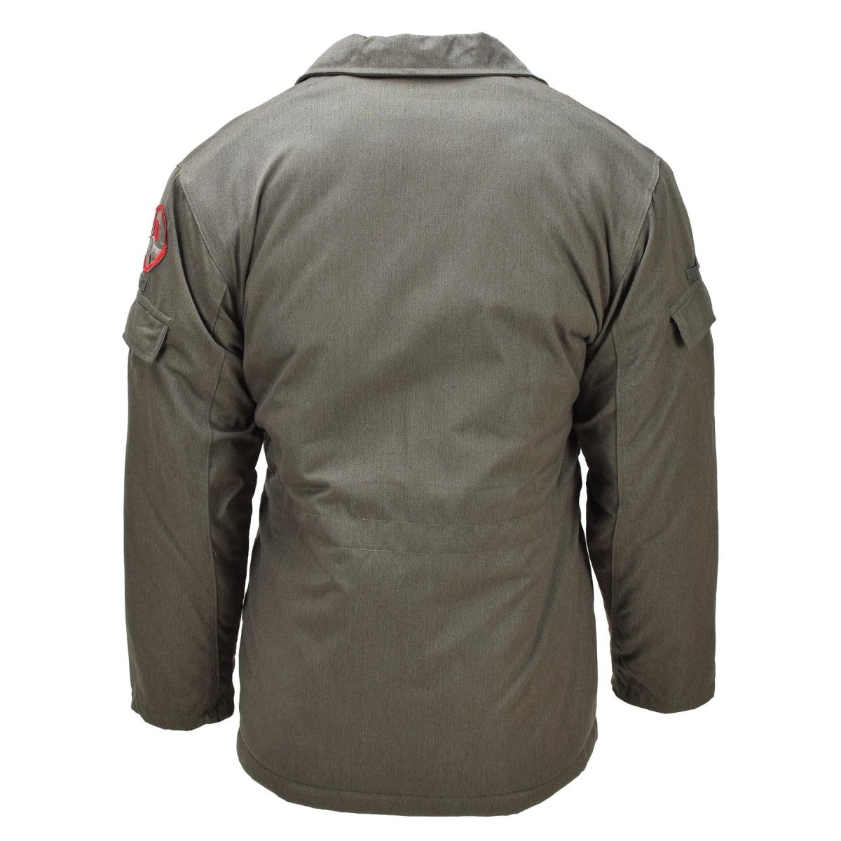 Original German Military DDR Field Coat Army Issue Vintage Surplus Olive