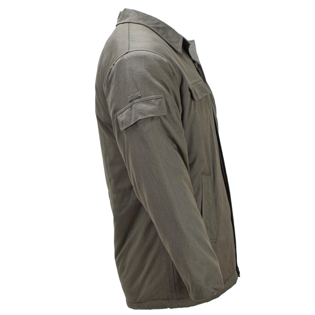 Original German Military DDR Field Coat Army Issue Vintage Surplus Olive