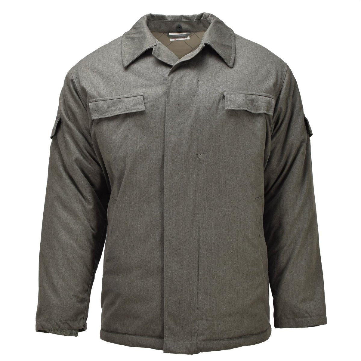 Original German Military DDR Field Coat Army Issue Vintage Surplus Olive