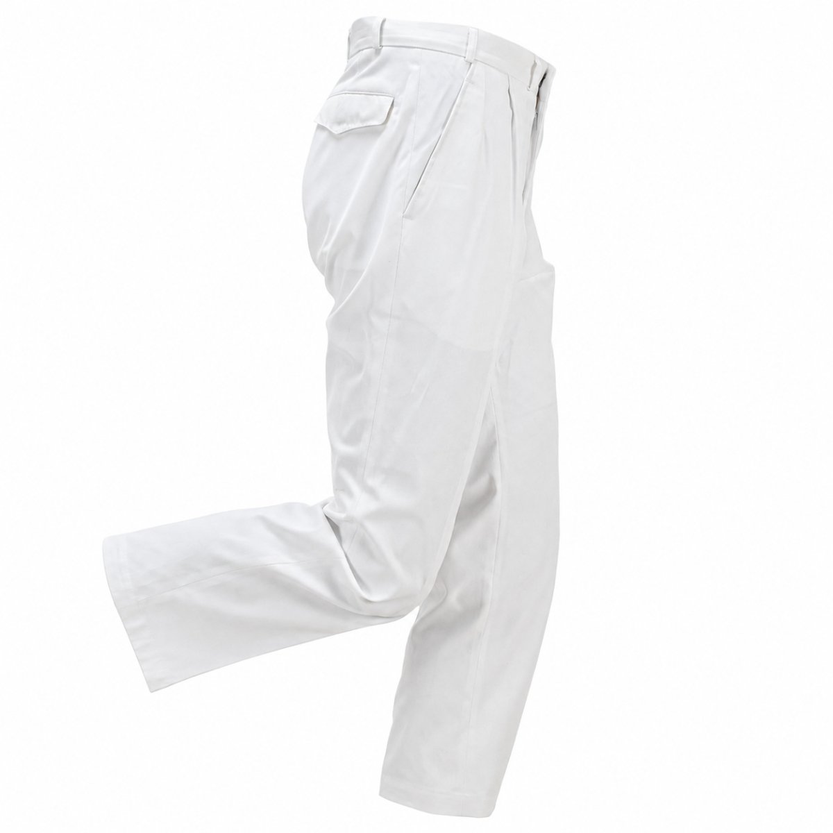 Originele Duitse militaire marine-broek, formeel dienstuniform wit