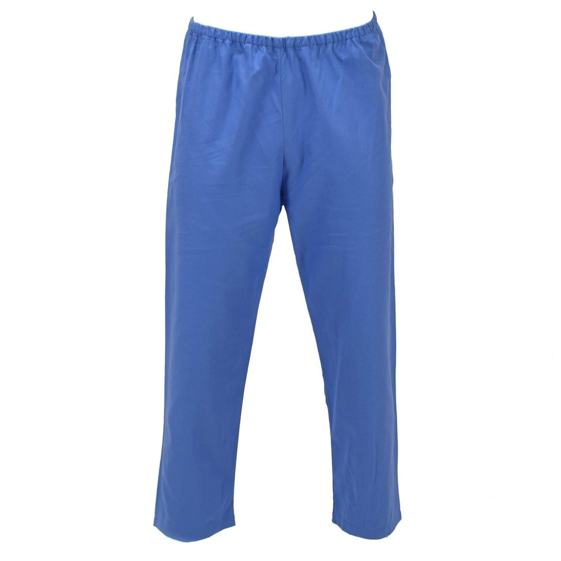 Pantalones de pijama militares alemanes originales Cintura elástica Ropa de dormir relajada Azul