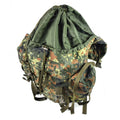 Zaino tattico militare tedesco originale 65L di zaino da combattimento Flecktarn camo